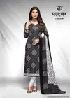 Aaliza Black And White Vol 2 By Deeptex Printed Pure Cotton Dress Material Suppliers In Mumbai